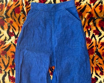 Size 29x31 Vintage 1940s 1950s US Navy Dungarees Denim Jeans 2265