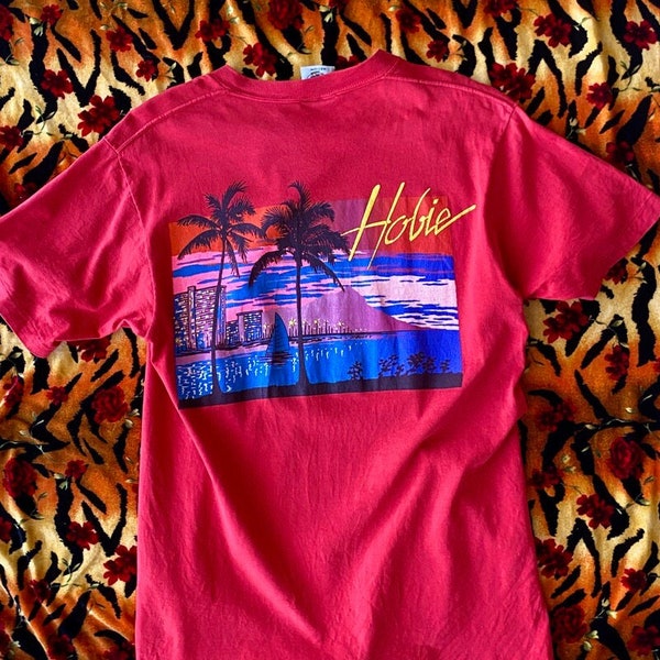 As-is 1980s HOBIE Surf Brand Single Stitch T-shirt wish
