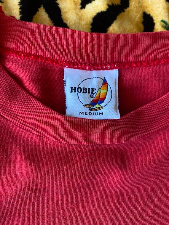 As-is 1980s HOBIE Surf Brand Single Stitch T-shir… - image 3