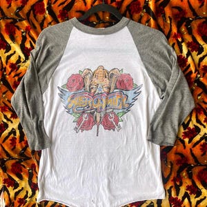 エアロスミス Tシャツ① コピーライトあり（1988年） M エアロスミス Tシャツ① コピーライトあり（1988年） M