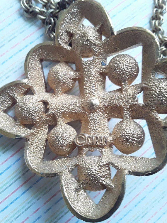 Sara Coventry Multi Gem Necklace - Vintage - image 3