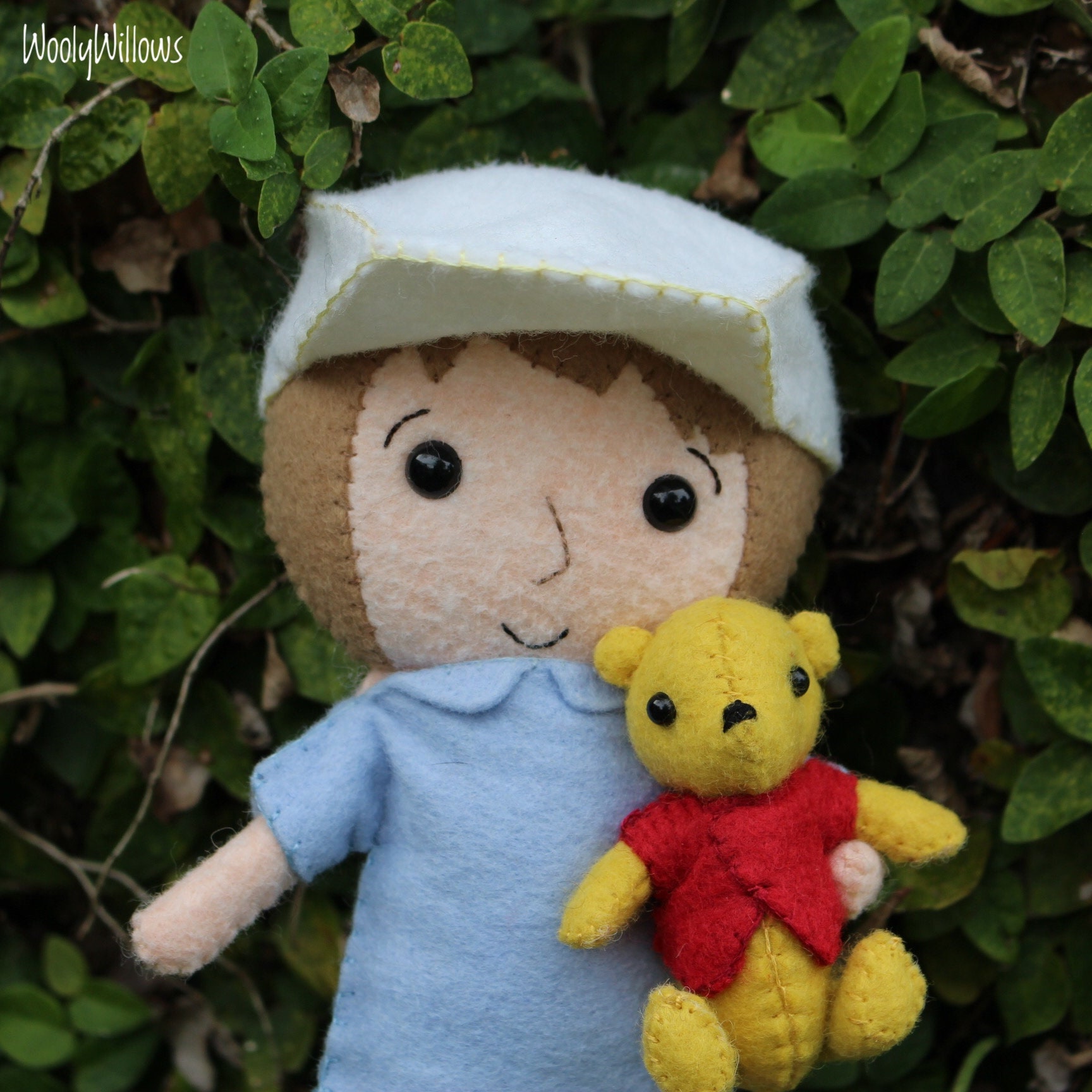 christopher robin pooh bear plush