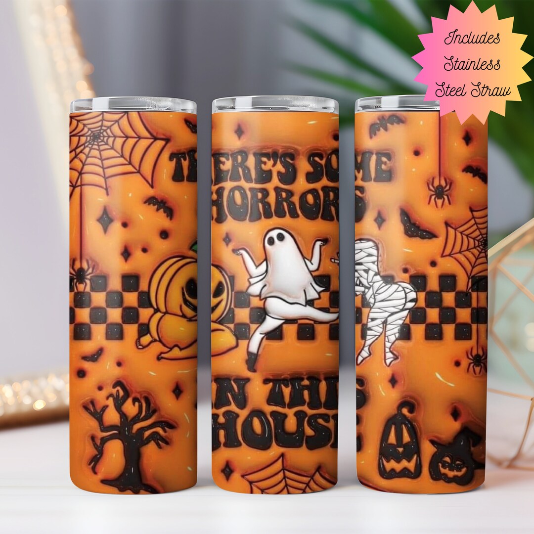 Halloween Tumblershorrors in This House Ghost Face Etsy