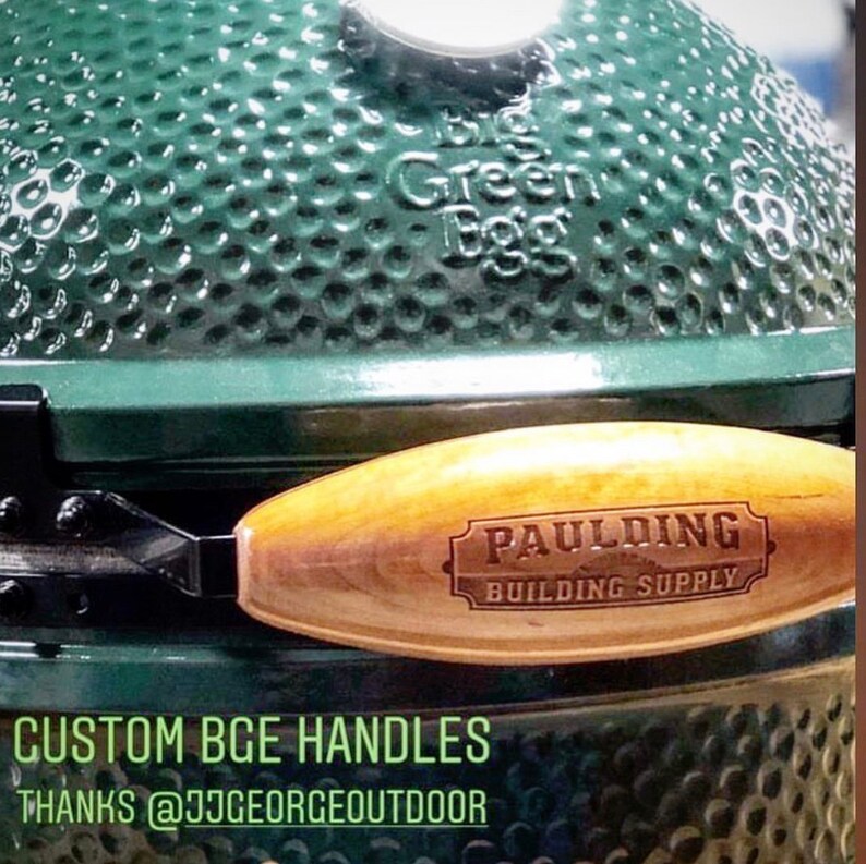 Custom Big Green Egg Handles Etsy