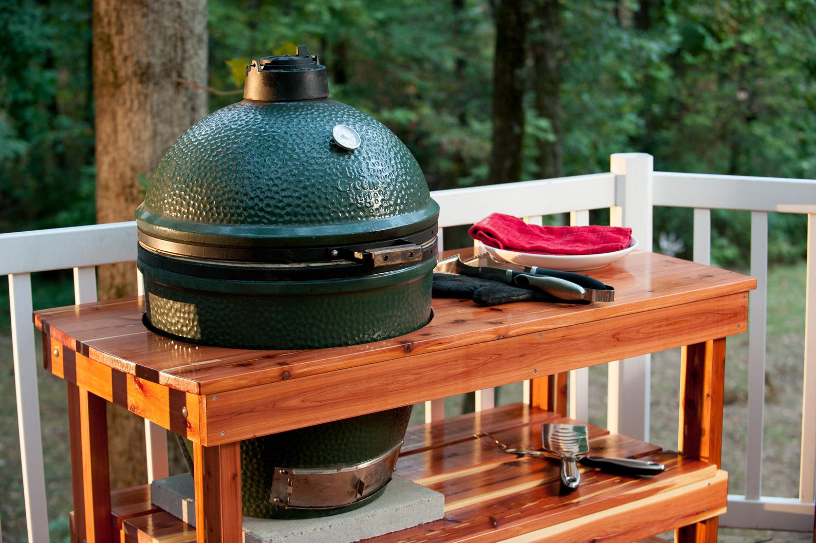 Big Green Egg Table long Table for Large Big Green Etsy