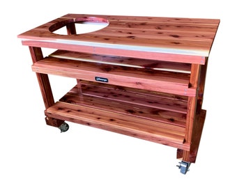 JJGeorge Big Green Egg MiniMax Deluxe Table