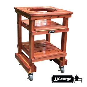 JJGeorge Big Green Egg Mini Max Table