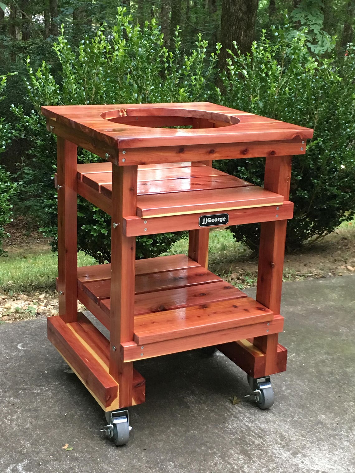 Jjgeorge Big Green Egg Mini Max Table - Etsy Canada