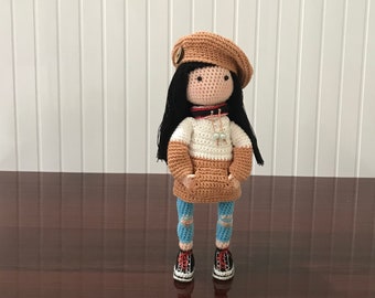 Crochet Doll Pattern (PDF Download)