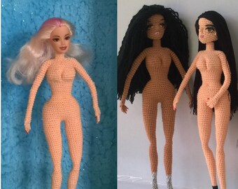 New doll body Pattern, doll amigurumi, doll crochet, # 209 PDF INSTANT DOWNLOAD