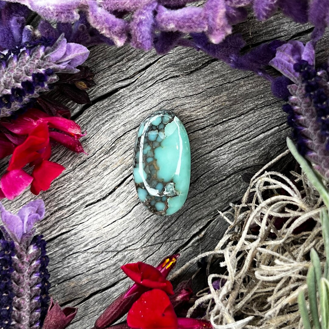 Desert Bloom Variscite Cabochon Etsy