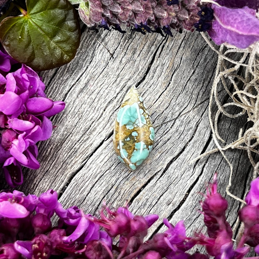 Desert Bloom Variscite Cabochon Etsy