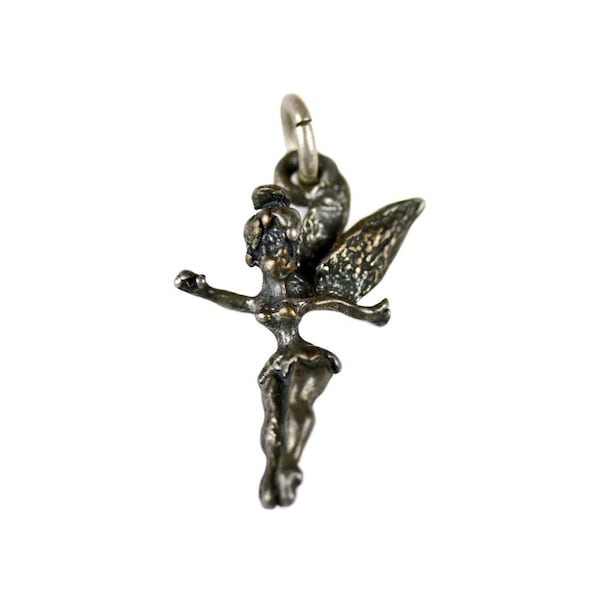 Vintage Sterling Silver Walt Disney Productions Tinkerbell Bracelet Charm