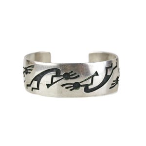 アクセサリー Vintage HopiSilver Manuel Hoyungwa VINTAGE HOPI MANUEL HOYUNGOWA SILVER OVERLAY BRACELET (item