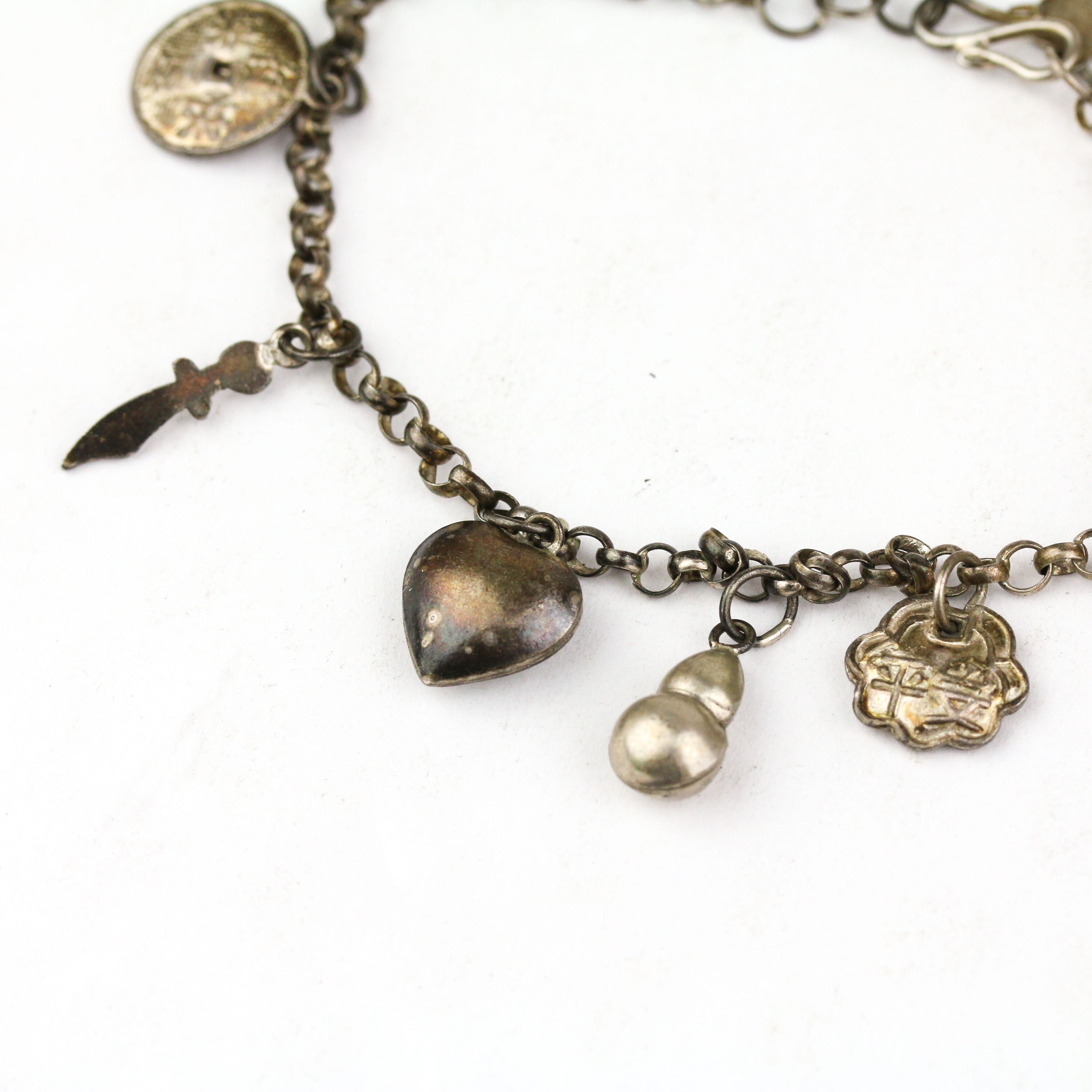 Return To ™:Red Heart Tag Bead Bracelet In Silver - Foto 3