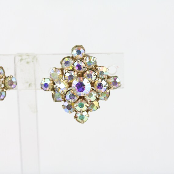 Vintage Unsigned Weiss Aurora Borealis Rhinestone… - image 2