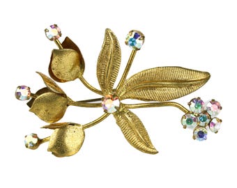 Broche Ancienne En Forme De Guitare - Micro-Mosaïque Marquetterie De Verre, Époque 1900