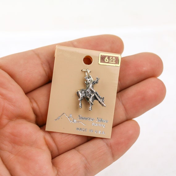 Vintage Sterling Silver Sunrise Trading Post End of t… Gem