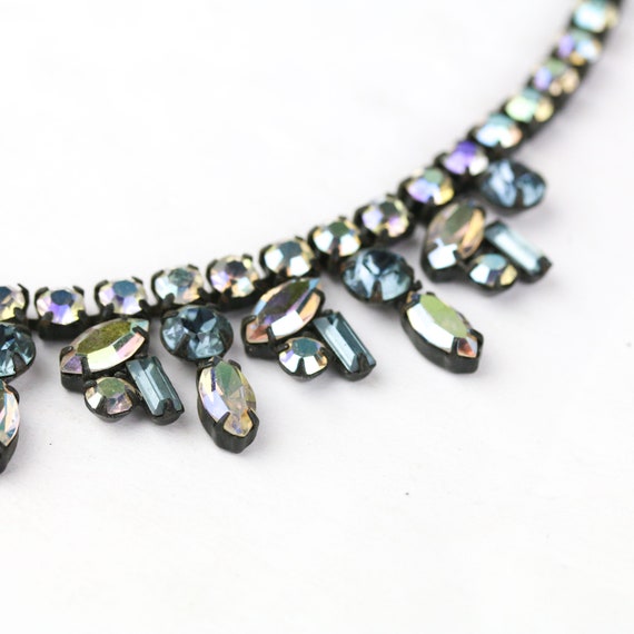 Vintage Hattie Carnegie AB Rhinestone Choker Neck… - image 5