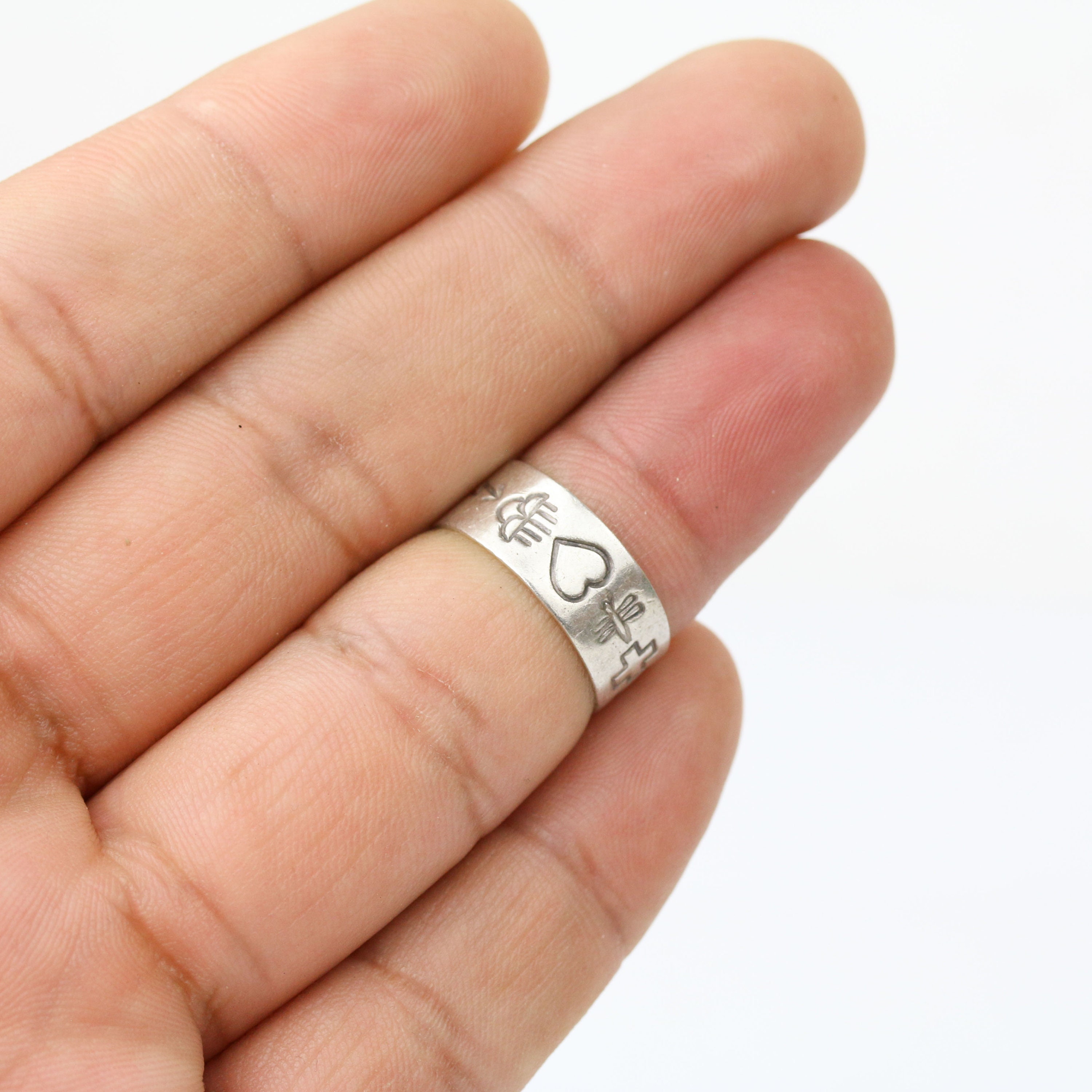 指輪・リング Numbering Navajo Symbol Ring #7450 5BSA095 il_fullxfull.4289913810_pan7.jpg