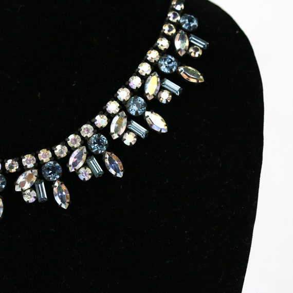 Vintage Hattie Carnegie AB Rhinestone Choker Neck… - image 3