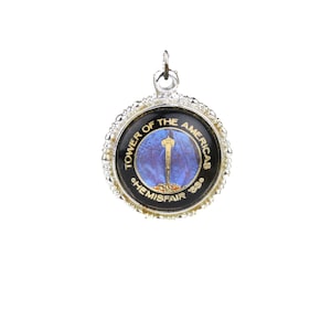 Rare Vintage Hemisfair Tower of Americas Charm 1968 San Antonio World&#39;s Fair