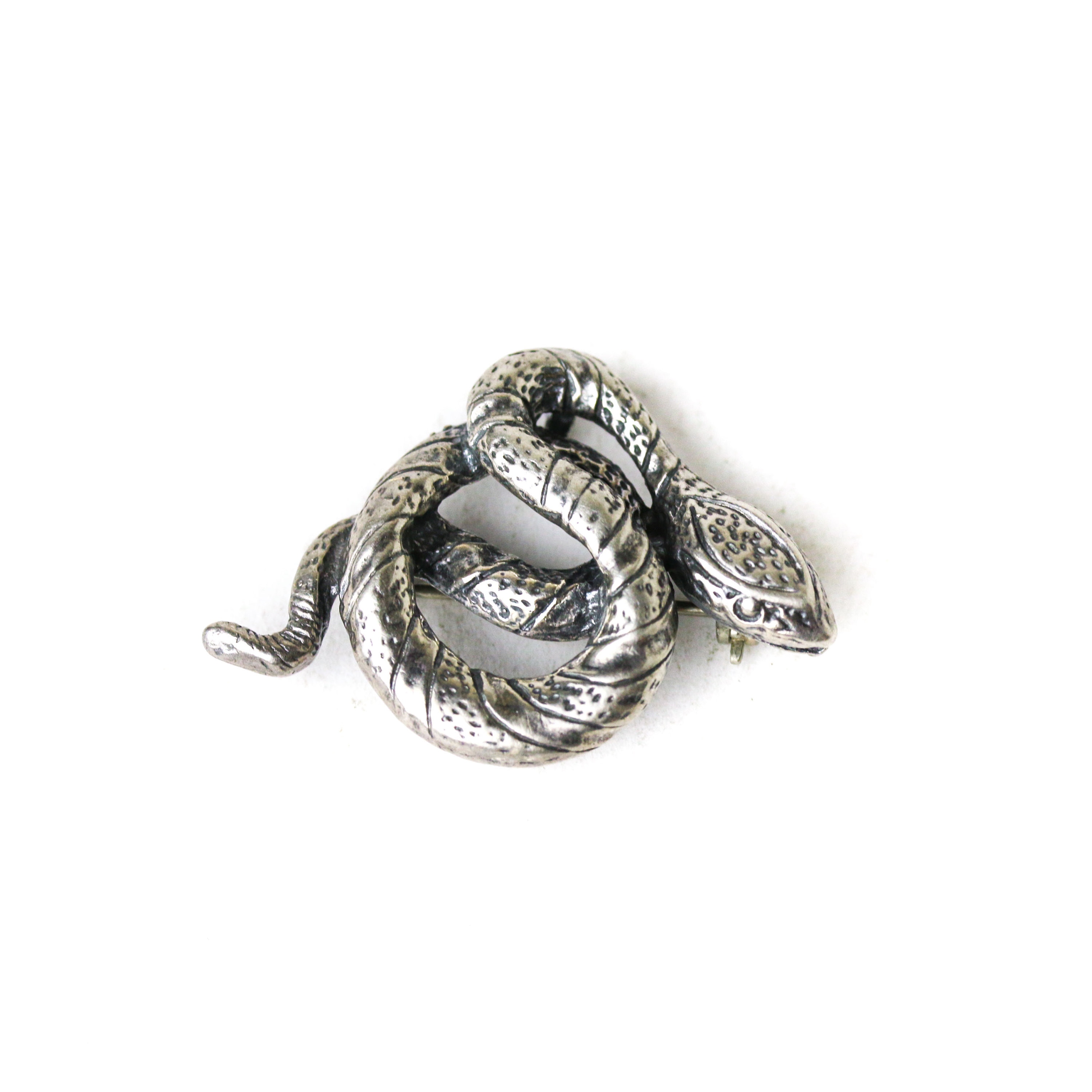 Snake Pin Brooch Silver - Etsy
