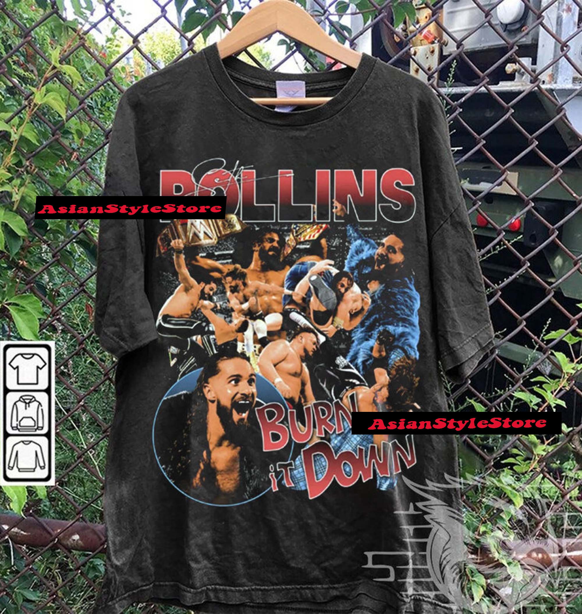 seth rollins raw shirt