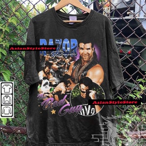 WWE Print Razor Ramon in Ring Poster Wrestling Wall Art -  Portugal