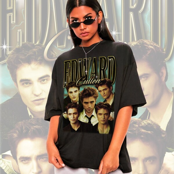 Retro Edward Cullen Shirt-Edward Cullen Sweatshirt,Edward Cullen T shirt,Edward Cullen T-shirt,Robert Pattinson Shirt,Team Edward Sweatshirt