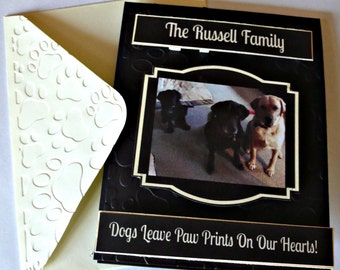 Personalized Pet Sympathy cards, pet condolence card, Dog sympathy card, cat sympathy card, pet loss card, Sympathy card pets, loss of pet