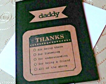 Fathers Day card, father's birthday card, Dad birthday Card, happy Birthday dad, dad card, card dad birthday  dad birthday, daddy birthday