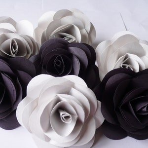 Paper rose, Paper flowers, Rosettes, Floral centerpiece, wedding table decoration, rose floral arrangement, bouquet of flowers, flower bunch
