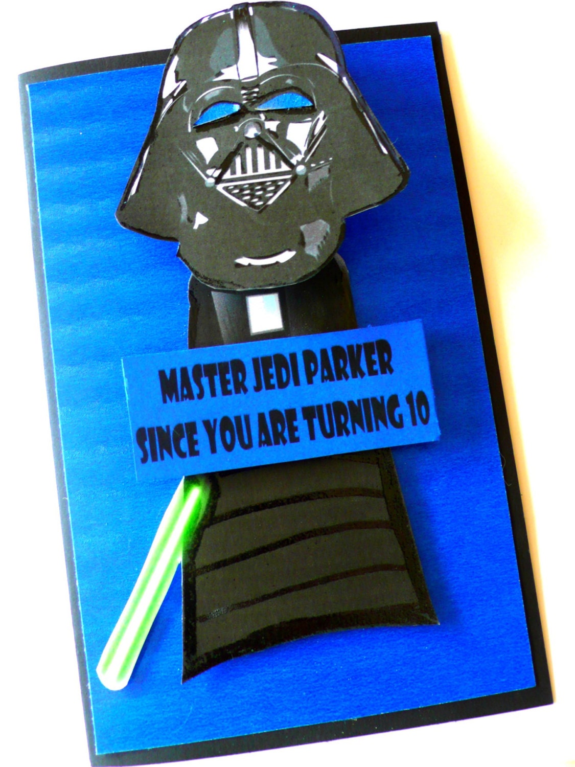 Personalisierte Star Wars Karte Darth Vader Geburtstagskarte | Etsy
