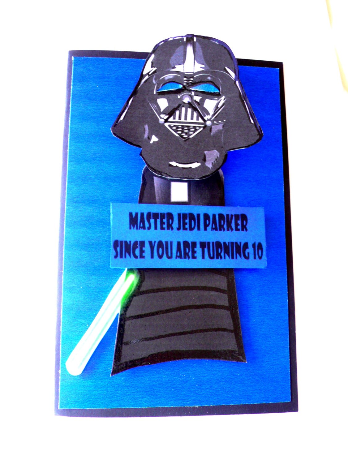 Star Wars Birthday Card Darth Vader Card Bobble Head Card - Etsy Finland