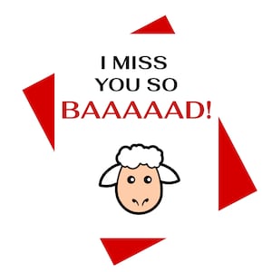 Miss you card, Missing You Card, I Love you Card, Thinking of you card, I Miss you Card, Missing you, Just Because Cards, Love you card