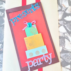 Birthday card, Birthday card girl, Kids birthday card, Girl birthday card, Friend Birthday card, cake card, Cute birthday card, friends