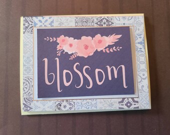 Papelería para tarjetas de notas, Tarjetas de felicitación en caja, Juego de tarjetas de notas, Juego de tarjetas en blanco, Tarjetas de notas en caja, Tarjeta floral, Tarjetas para toda ocasión, Juego de tarjetas único