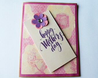 Mothers Day Cards, mothers day card unique, Quilling Cards, Mom card, mothers day card floral, mothers day card handmade, Mother's birthday