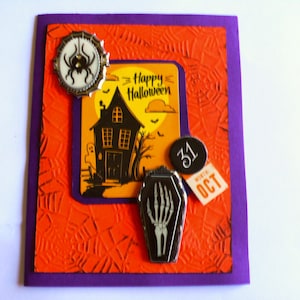Halloween Cards, Halloween Greeting card, Happy Halloween, Funny Halloween card, Handmade Halloween card, Halloween Card kids, Handmade card