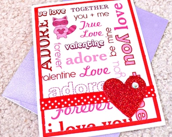 Valentines card, Valentines day card, Valentine's Day card, Valentine day card, Valentines Day cards, Love Card, Heart Card, I love you card