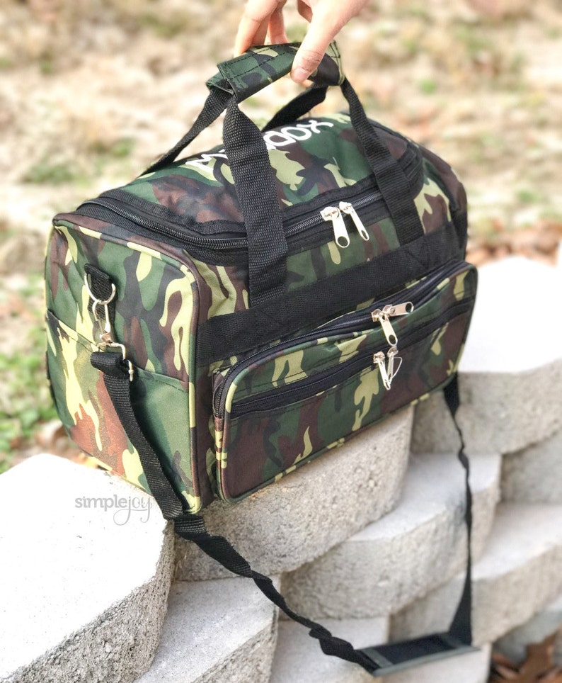 Small DUFFLE Bag Camouflage Duffle Bag Boys Duffle Bag Etsy