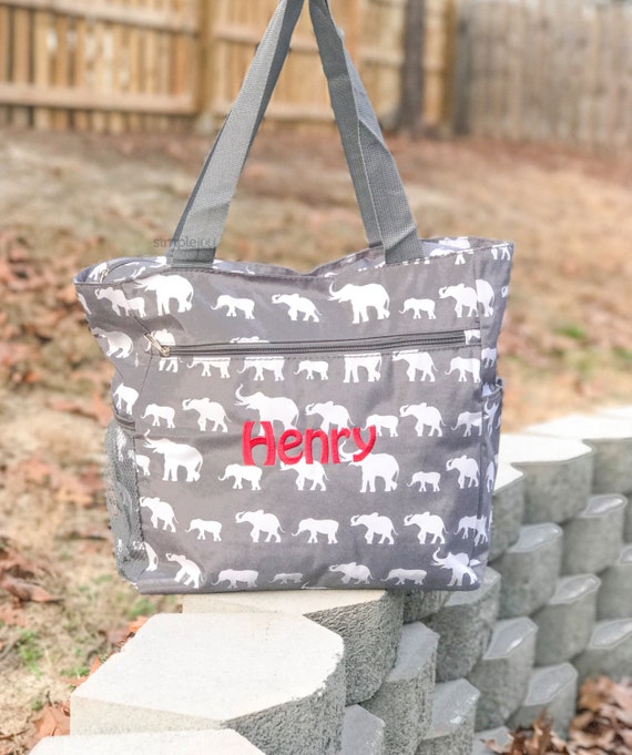elephant diaper bag boy