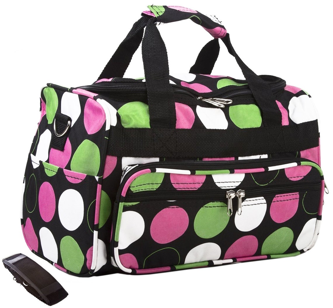 More Colors Polka Dot DUFFLE Bag Girl Duffle Bag Girls - Etsy