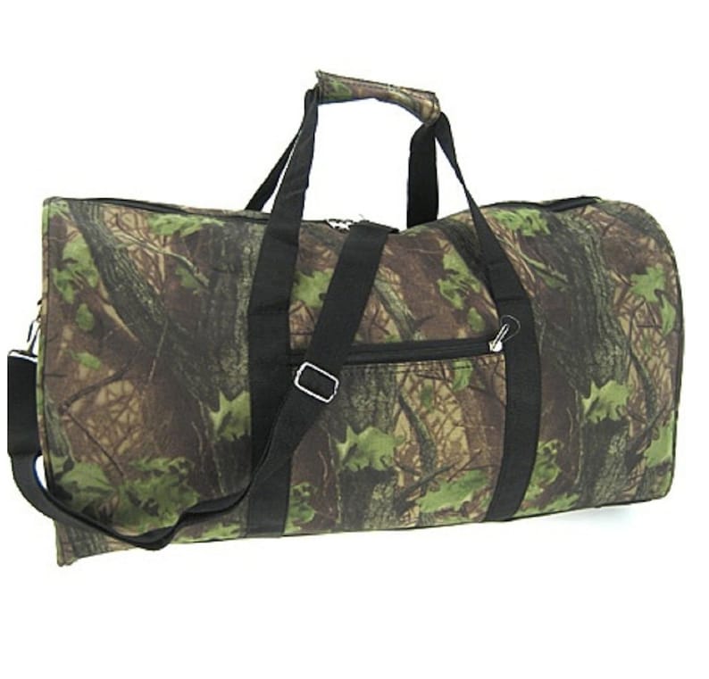 Camouflage Duffle Bag Mossy Oak Duffle Camping Duffle Bag Etsy