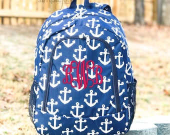 SWEET-YZ Pattern of Anchor Shape and Line Adults Backpack Bookbag Travel Back Pack Laptop Bag Shoulders Bag SWEET-YZ Pattern of Anchor Shape and Line Adults Backpack Bookbag Travel Back Pack Laptop Bag Shoulders Bag