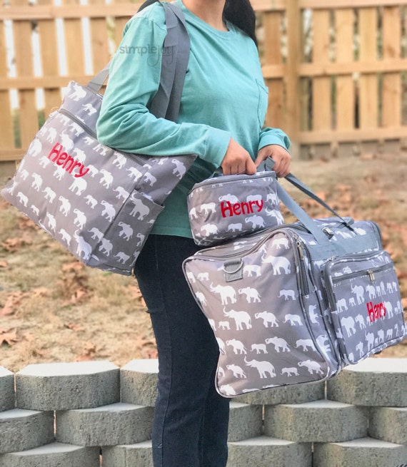 elephant duffle bag