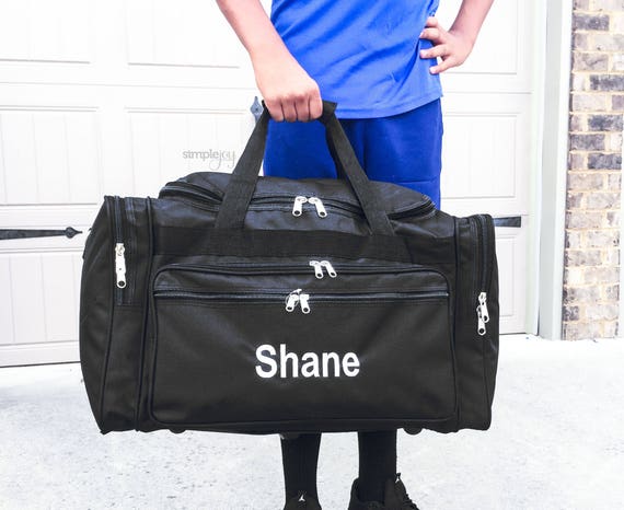 monogrammed duffle bags for guys