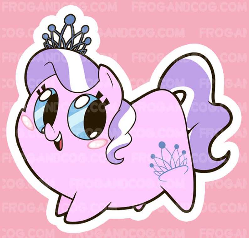 My Little Pony Sticker Diamond Tiara