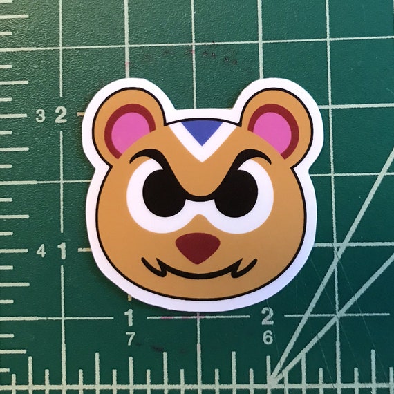 Ricky Animal Crossing Sticker Etsy